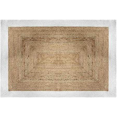 Alfombra Yute Kotah Blanca