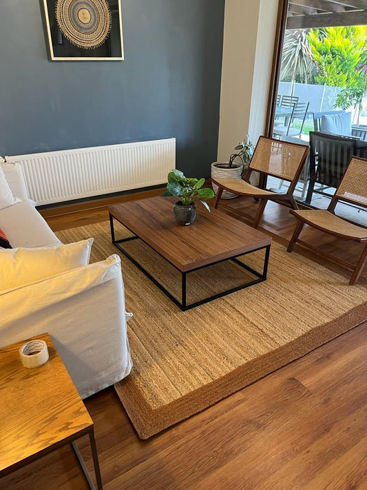 Alfombra Yute Kotah Café
