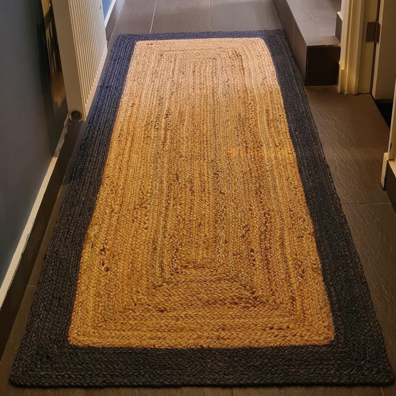 Alfombra Yute Kotah Azul